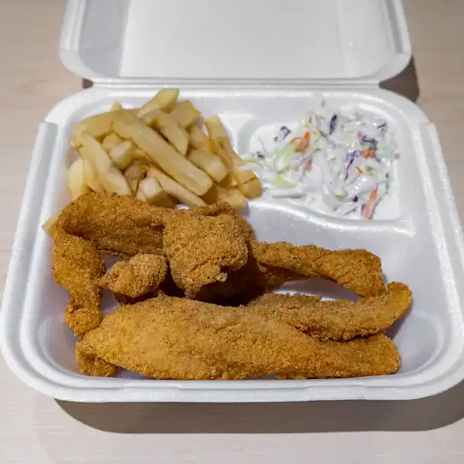 Louisiana Whiting Dinner.